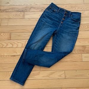 MADEWELL perfect vintage crop jeans